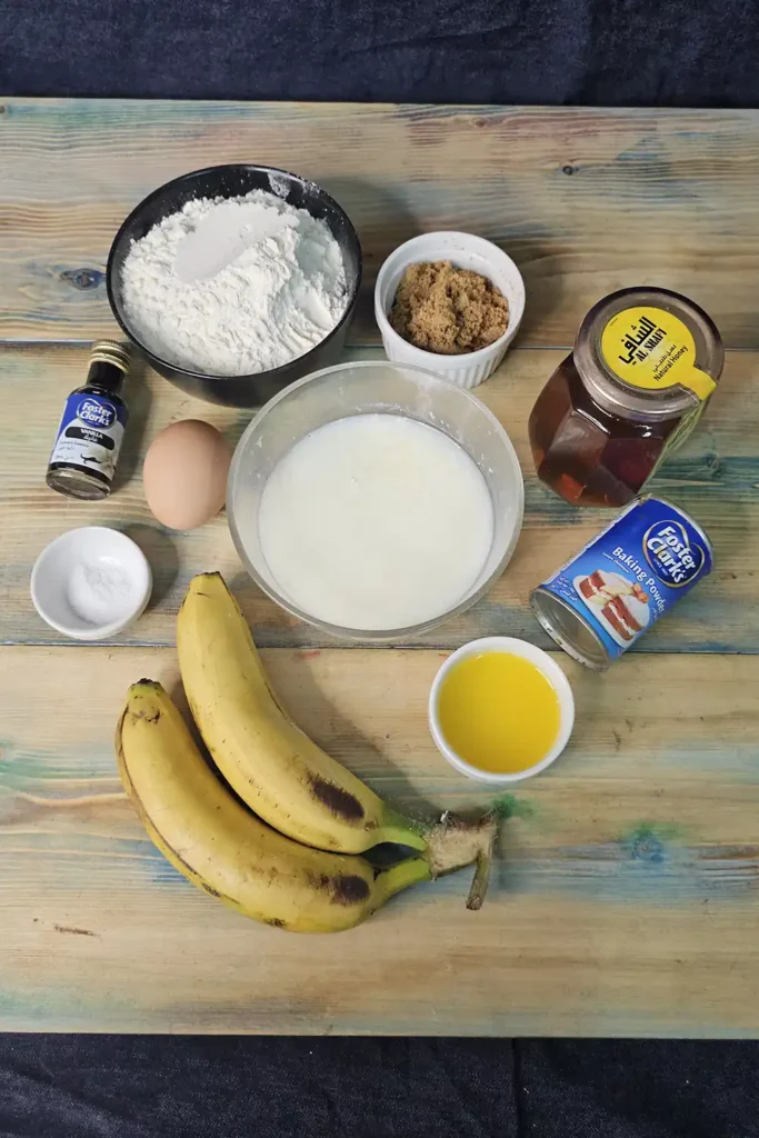 Banana Pancake Ingredients